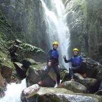 ゼログラビティー 八ツ淵の滝 シャワークライミングツアー の写真 (3)