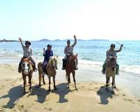 カナディアンキャンプ乗馬クラブ 玄界灘・宗像 ホーストレッキング(乗馬) の写真 (1)