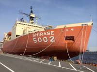 砕氷船SHIRASE 見学 (しらせ) の写真 (2)