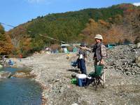 神之川キャンプマス釣り場 の写真