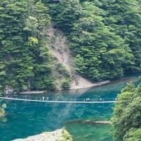 寸又峡　夢の吊橋 の写真 (2)