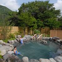 鬼怒川公園岩風呂 の写真