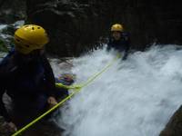 ゼログラビティー 八ツ淵の滝 シャワークライミングツアー の写真 (2)
