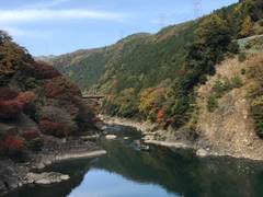 嵯峨野観光鉄道　トロッコ列車